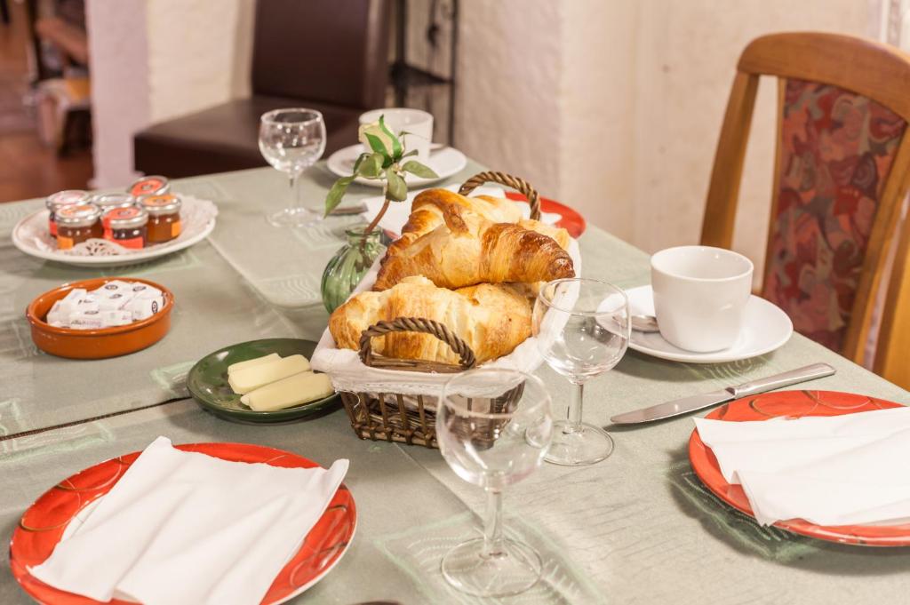 Petit-déjeuner à l'Auberge La Crémaillère